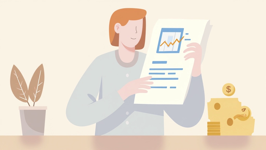 Illustration de documents financiers
