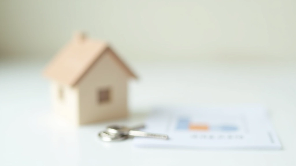 Plan d'épargne logement PEL avec maison miniature et clés